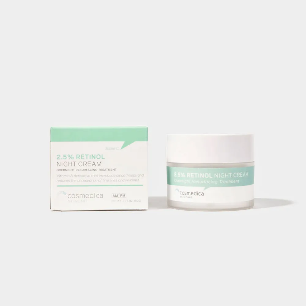 2.5% Retinol Facial Night Cream