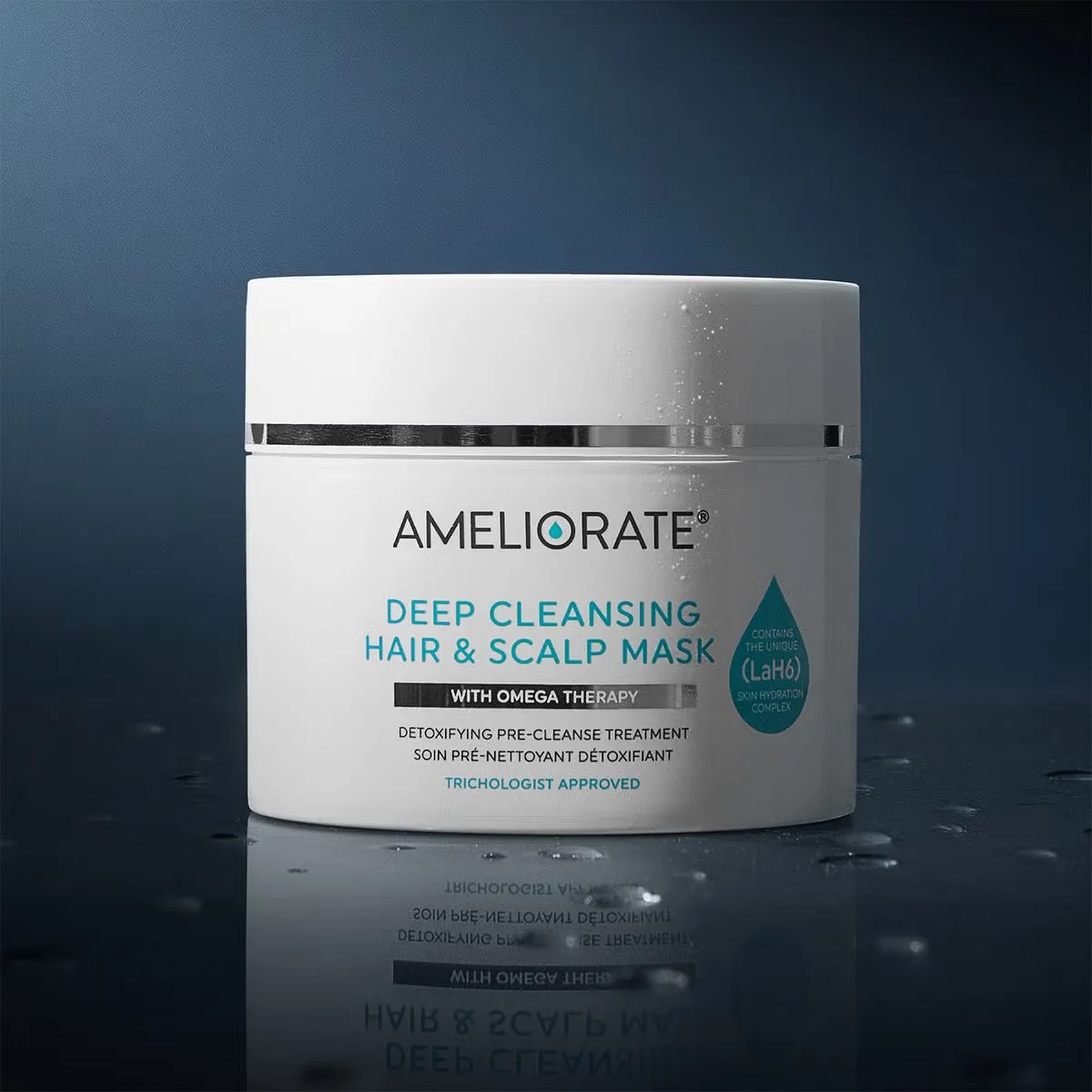 AMELIORATE Deep Cleansing Hair and Scalp Mask with Omega Therapy 225ml