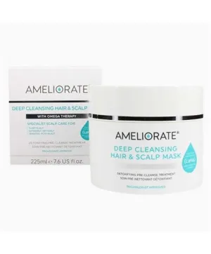 AMELIORATE Deep Cleansing Hair and Scalp Mask with Omega Therapy 225ml