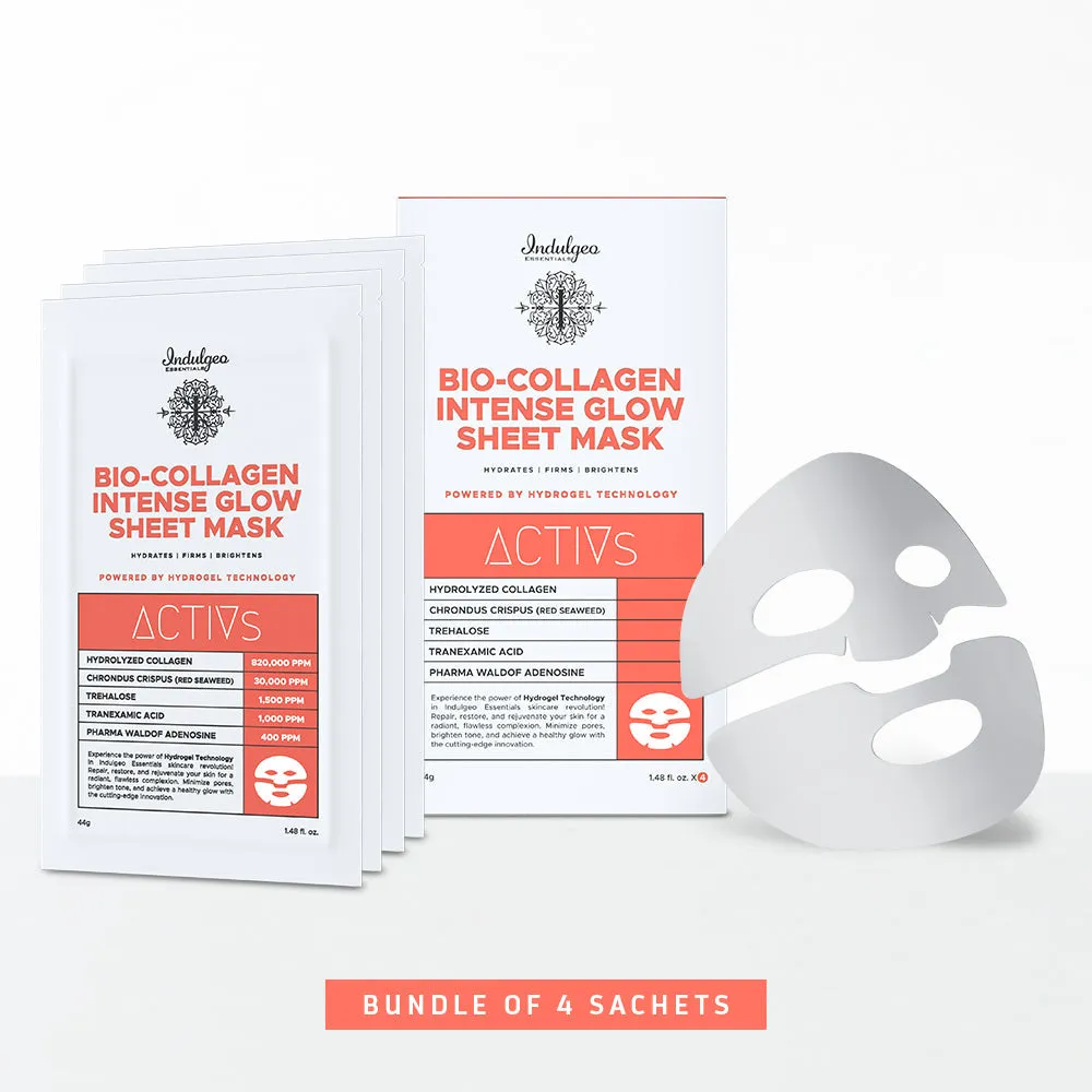 Bio Collagen Intense Glow Hydrating Overnight Sheet Mask