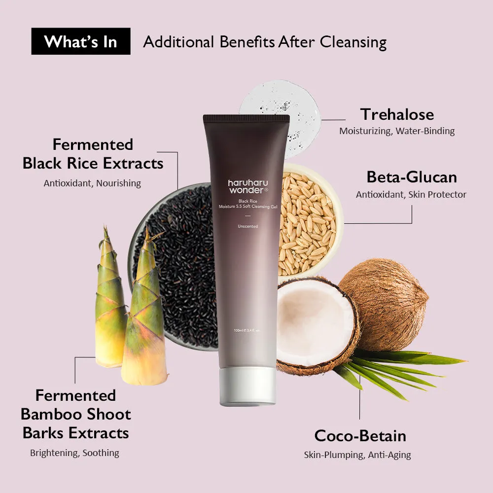 Black Rice Moisture 5.5 Soft Cleansing Gel 100ml