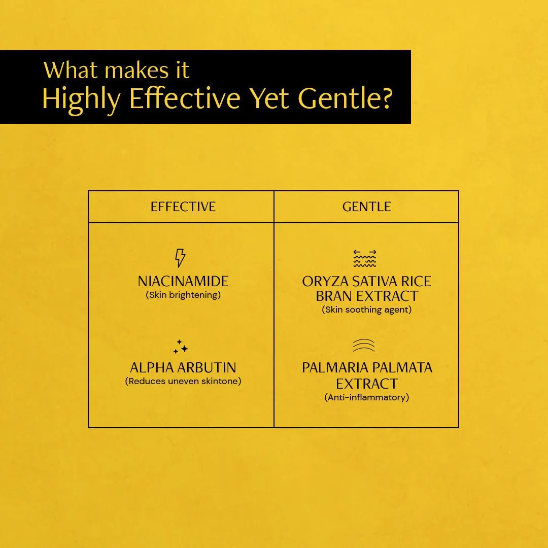 Brightening Niacinamide Serum - 10% Niacinamide   0.3% Alpha Arbutin For Boosting Radiance