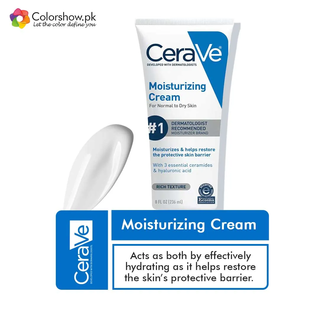 CeraVe Moisturizing Cream Normal To Dry Skin USA