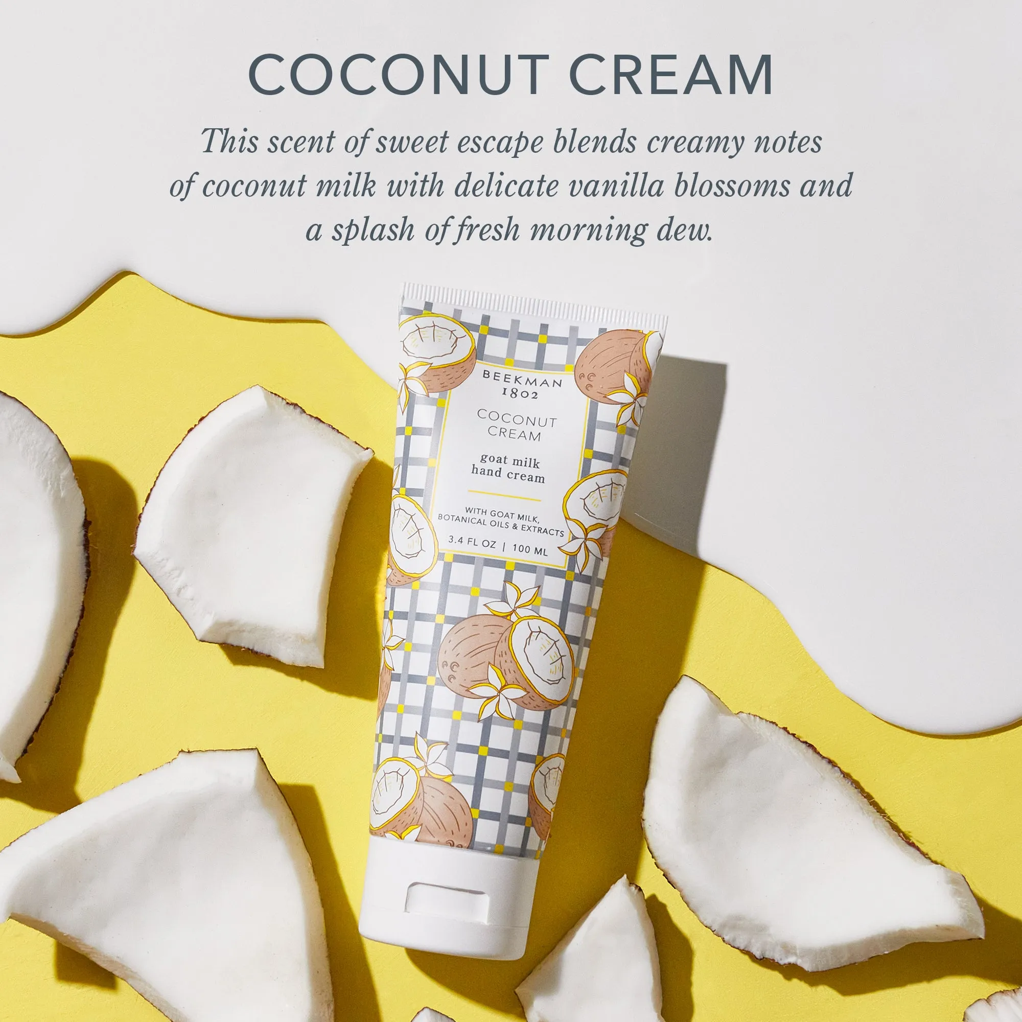 Coconut Cream Mini Hand Cream Set of 3