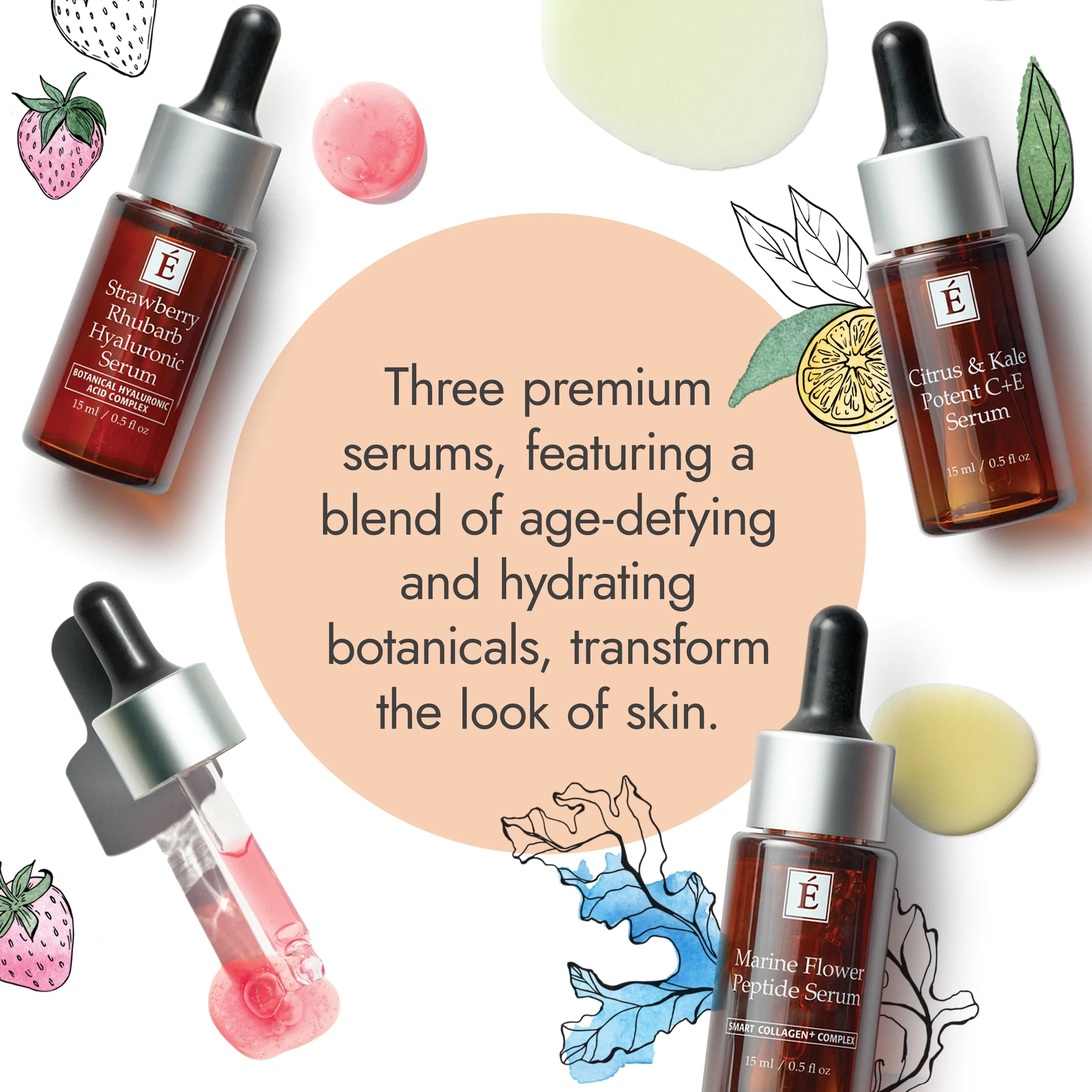 Eminence Organics Essential Serum Trio Gift Set (Limited Edition)