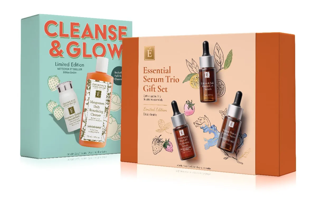 Eminence Organics Essential Serum Trio Gift Set (Limited Edition)