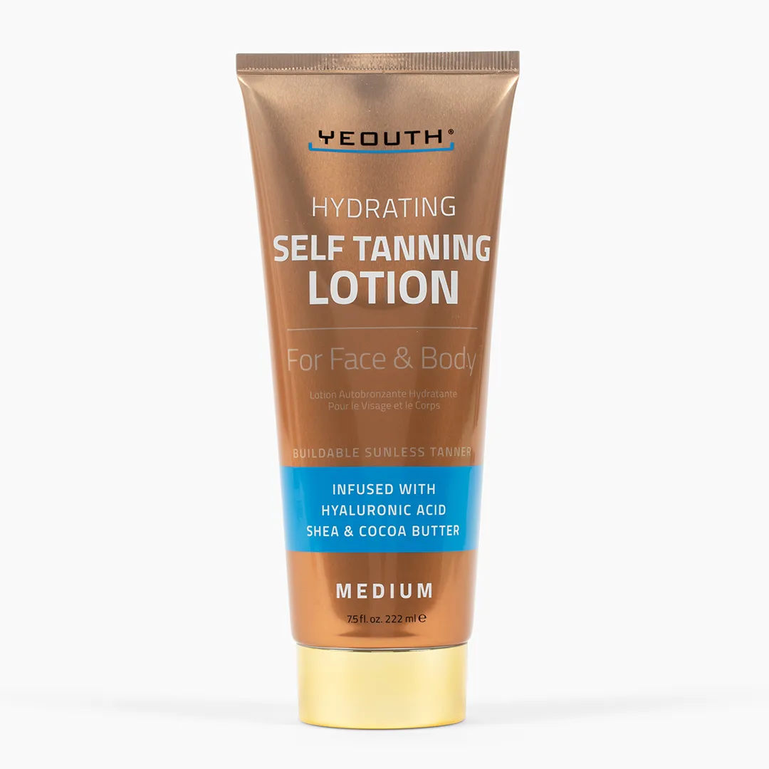 Hydrating Self Tanning Lotion for Face and Body