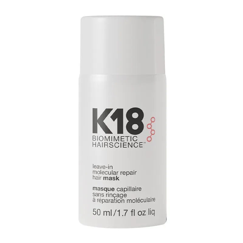 K18 Leave-in Molecular Repair Hair Mask   FREE Travel Size