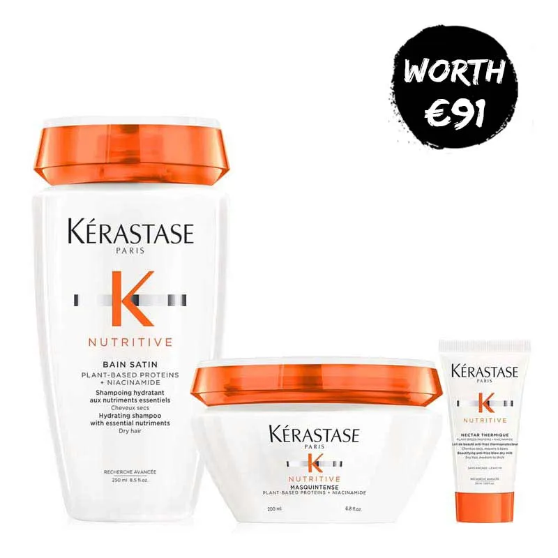 Kérastase Nutritive Hydrating Trio For Dry Hair