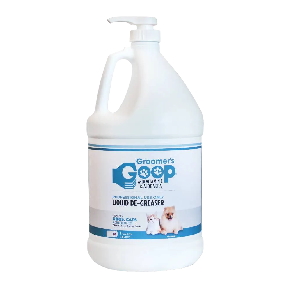 Liquid Degreaser For Oily Coats 1 Gallon by Groomer's Goop