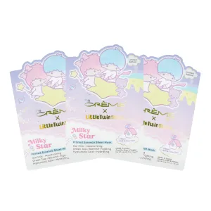 Little Twin Stars Milky Star Printed Essence Sheet Mask (Set of 3)