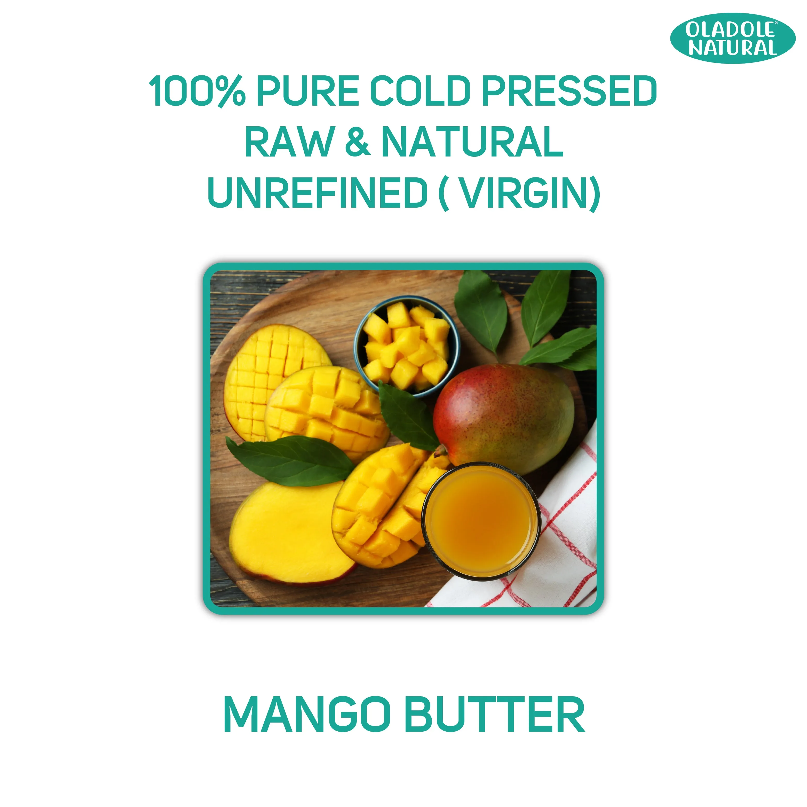 Natural Mango Butter 400g