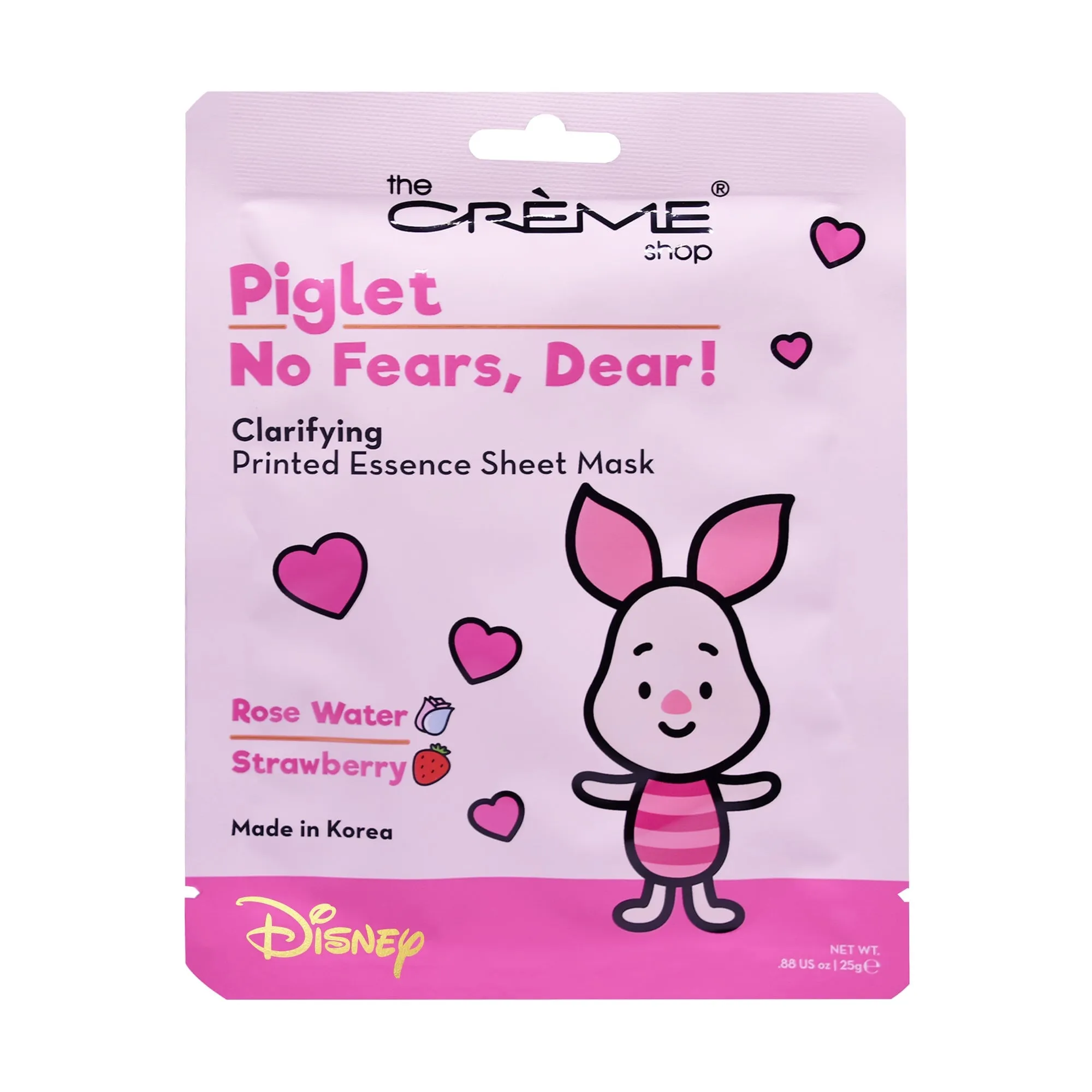 NO FEARS, DEAR! Piglet Printed Essence Sheet Mask