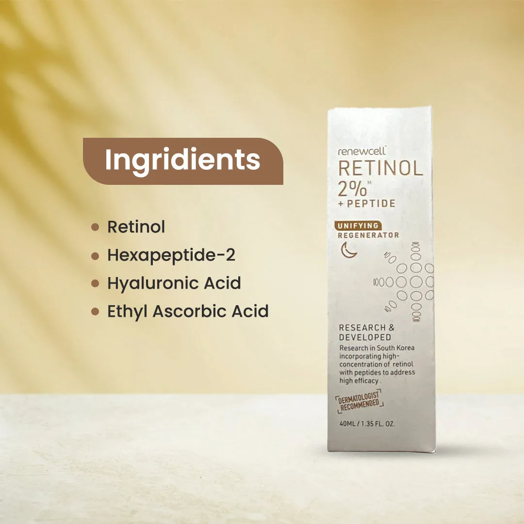 Renewcell Retinol | Diminish Fine Lines and Wrinkles