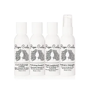 Rizos Curls - 4 Step Travel Kit- 8 Oz