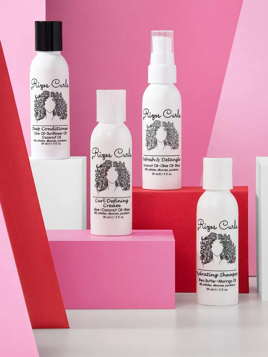 Rizos Curls - 4 Step Travel Kit- 8 Oz