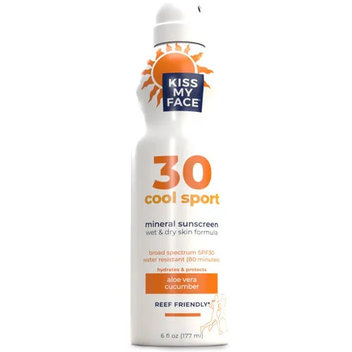 Sun Bum Moisturizing Sunscreen Spray SPF30 6 Oz By Kiss My Face