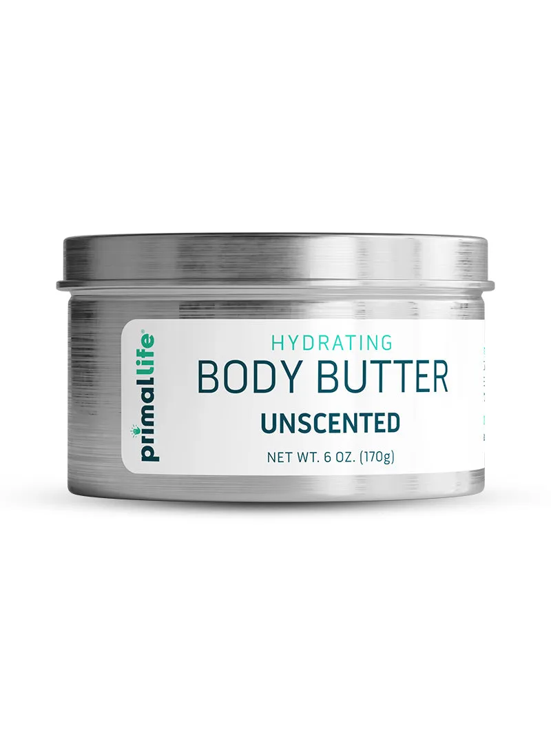 Unscented Body Butter, 6 oz