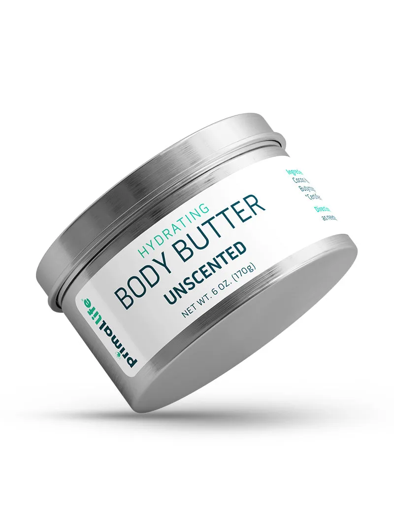 Unscented Body Butter, 6 oz